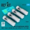 RESKIT RS72-0572 Mk-38 Depth bombs (650 lb) (4 pcs) (PB4Y-1, PB4Y-2, PBY/PBN, PB2Y, SBD, TBF/TBM, PV-1, PV-2, PBM) (3D Printed) (1/72)